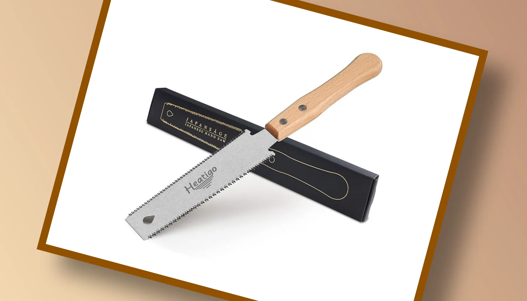 Product photo: Heatigo Small Japanese Handsaw Review